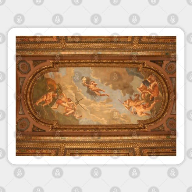 Photo of New York Public Library Ceiling Mural Sticker by Christine aka stine1